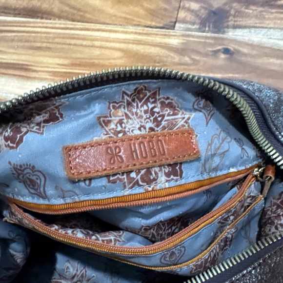 HOBO Metallic Brown Women's Hobo Bag - Picture 6 of 6